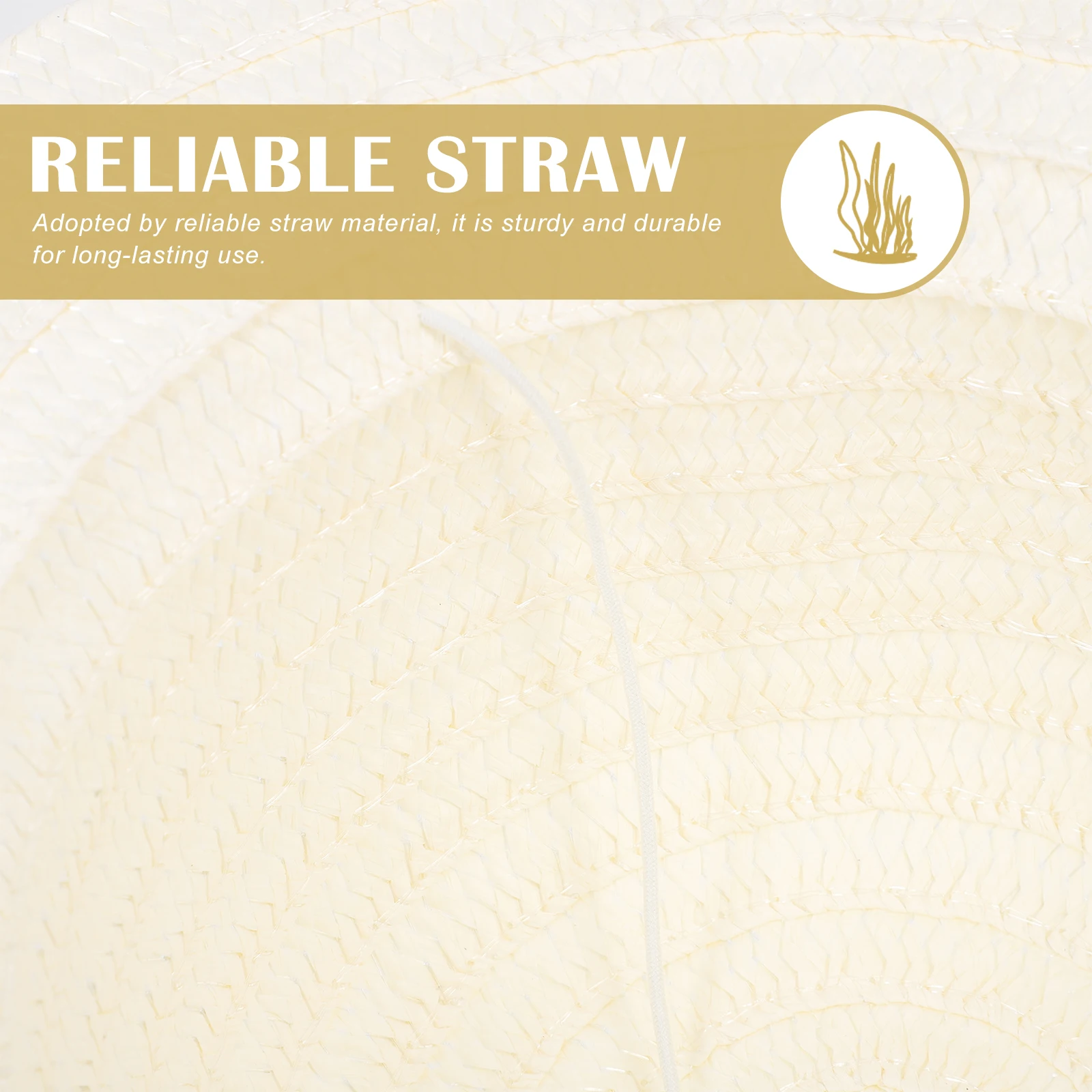 

6 Pcs Children's Painting Straw Hats Kids Blank Mini Hats Parent Supplies Beach Outdoor Play for Toddler
