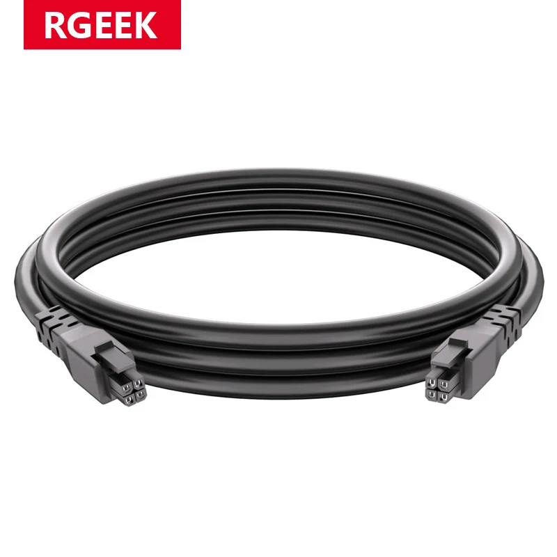 

RGEEK 100 см 4-контактный удлинительный кабель 22AWG Mate to Mate для принтера Bambu Lab BMCU AMS AP, совместимый с мини-3D-принтером A1/A1