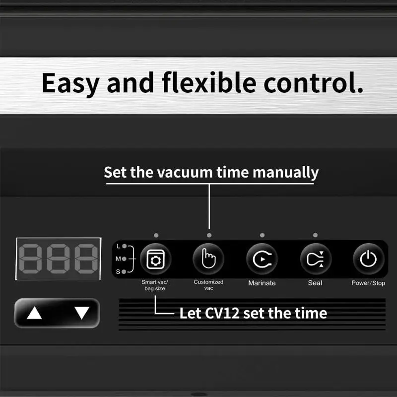 

C1 automatic vacuum packaging machine for sale small food vacuum salmon Glass cover