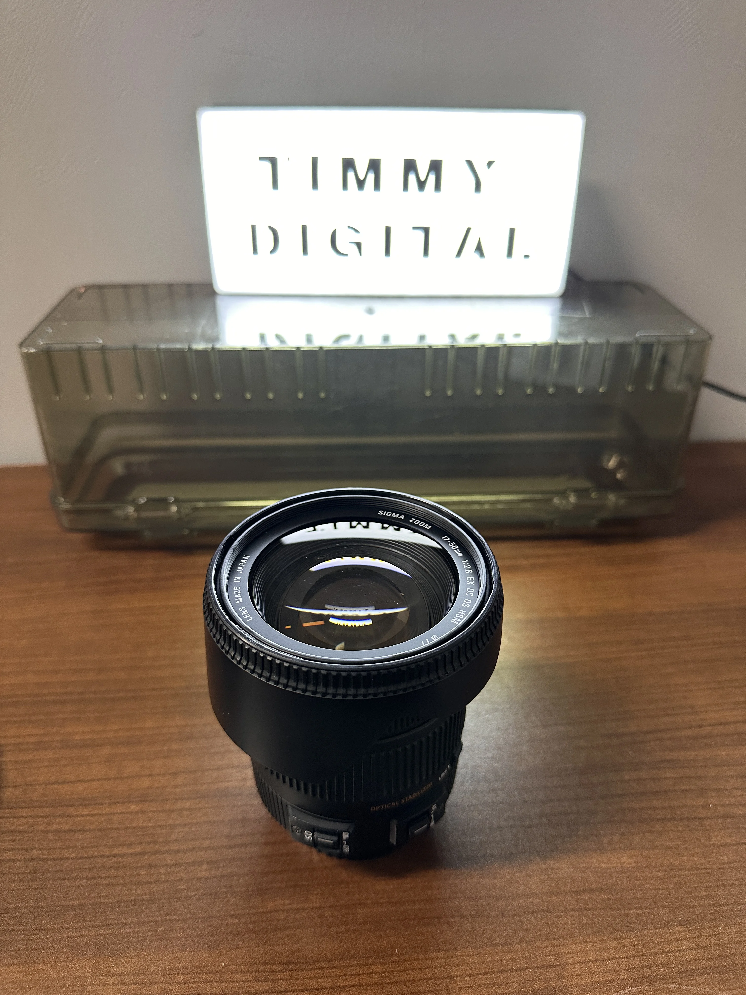 Sigma 17-50mm f/2.8 EX DC OS HSM Standard Zoom Lens for Canon Nikon(used)