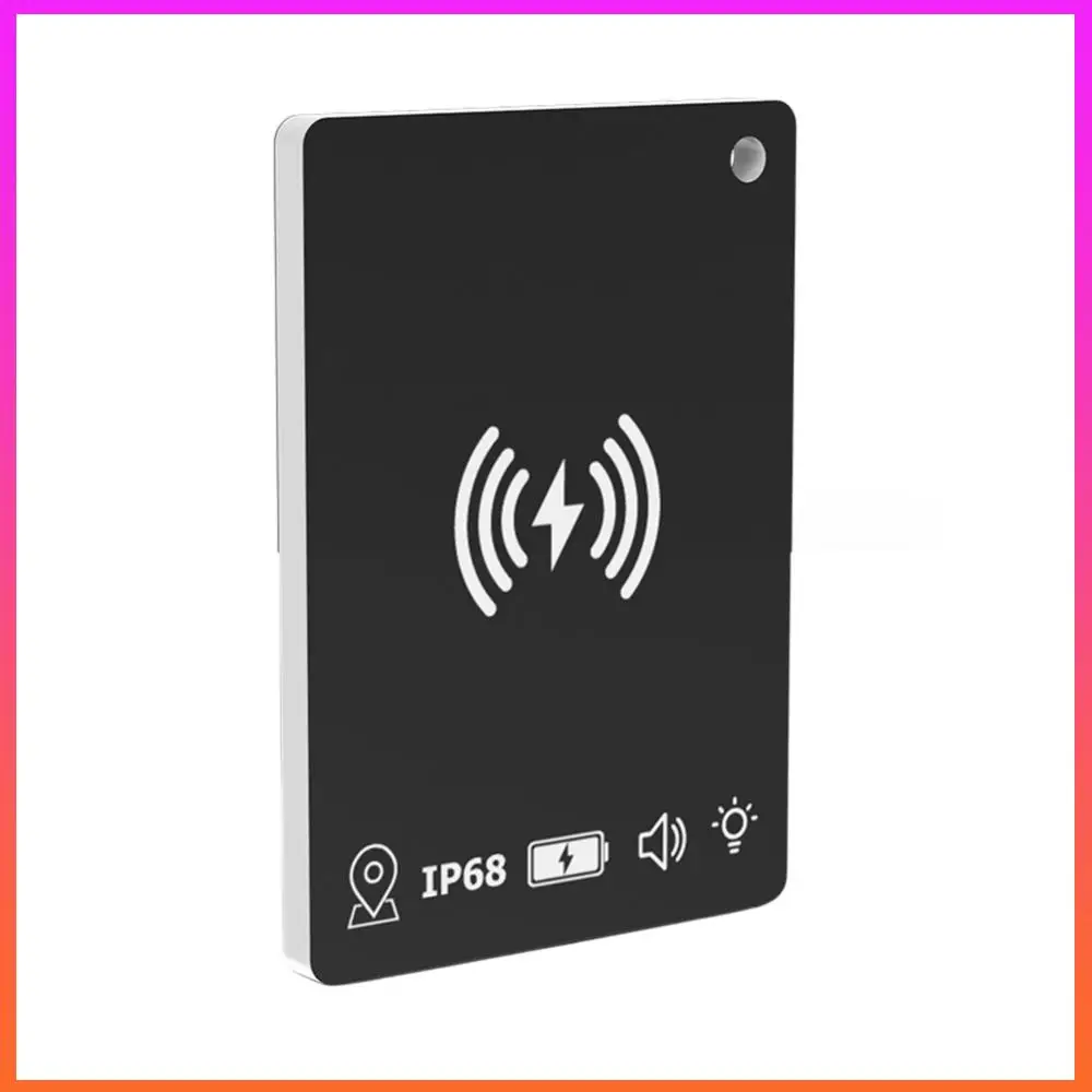 مكتشف بطاقة العنصر للشحن اللاسلكي يعمل من أجل Apple Find My Smart Tag Wallet Tracker مفاتيح تعقب رفيعة للغاية محدد موقع حقيبة السفر #3