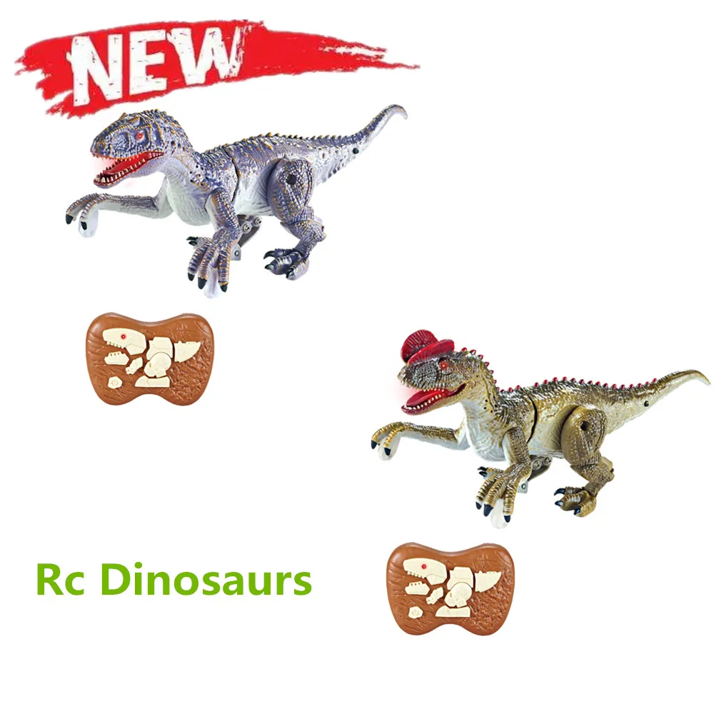 Neue 2,4G Fernbedienung Mini Dinosaurier Elektronische Smart Dinosaurier Spielzeug One Click Demonstration Mit Verisimilitude Sound