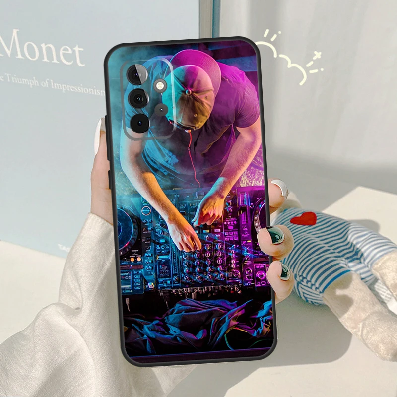 Electronic Music DJ Controller Mixer Case For Samsung Galaxy A12 A32 A42 A52 A72 A50 A70 A10 A20 A21S A52S A51 A71 Phone Cover