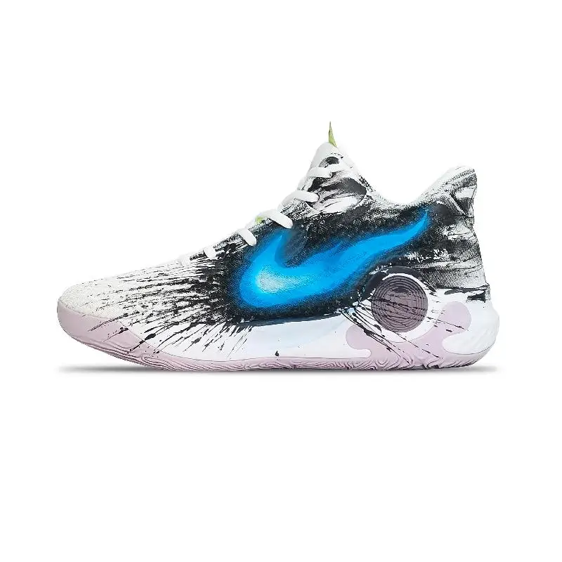 

[Нестандартные мужские винтажные баскетбольные кроссовки DJ Blue Venom] Nike KD Trey 5 IX, мужские низкие кроссовки, белые, черные, синие