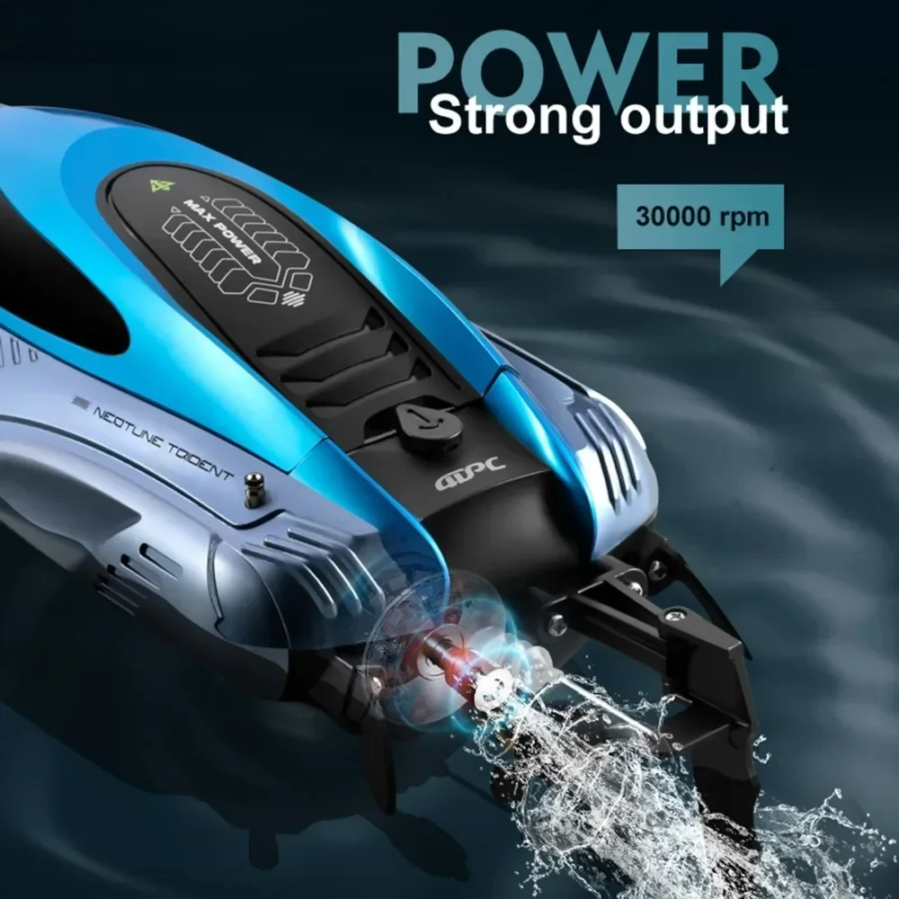 S3 Remote Control Boat High-horsepower Water Large High-speed Speedboat Charging Motor Children Ship Model Toy Gift