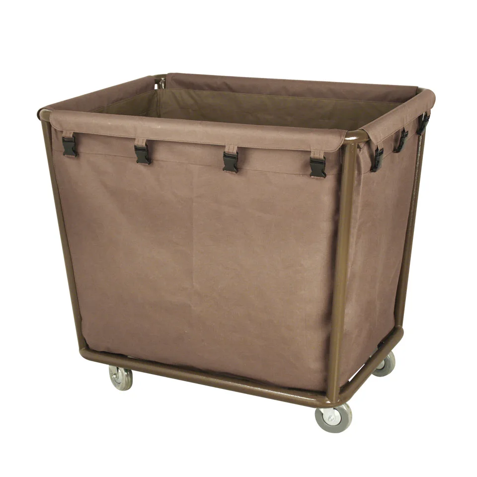 Hotel Durable Metal Catering Kitchen Restaurant Room Cleaning Service Cart Housekeeping Trolley Maids Cart Trolley Janitor Cart