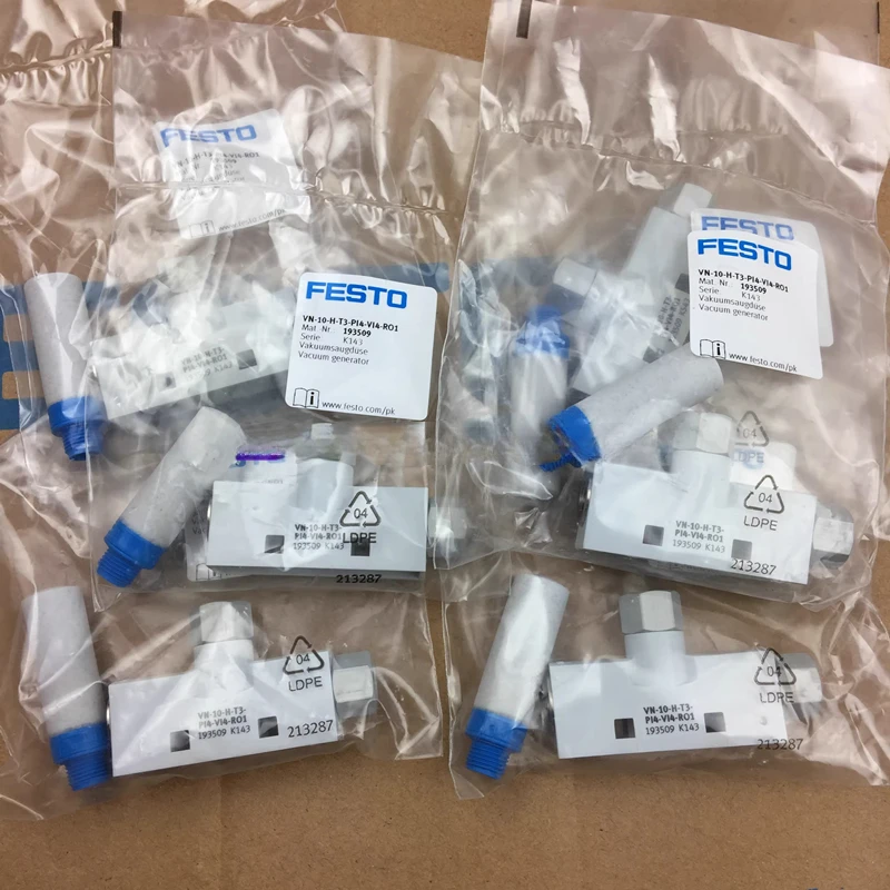 

New original FESTO vacuum generator VN-10-H-T3-PI4-VI4-RO1 193509