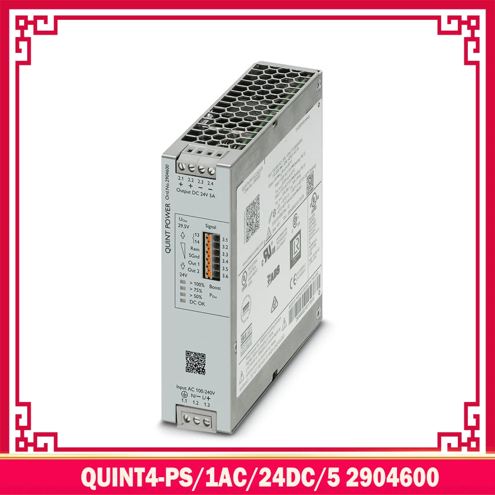 

For Phoenix Power Supply QUINT4-PS/1AC/24DC/5 2904600