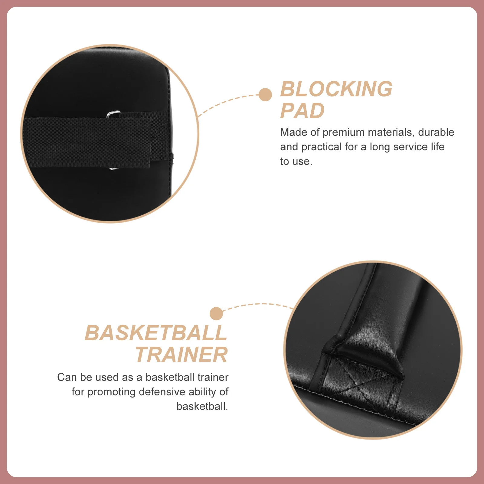 

Basketball Training Blocking Pad Wear-Resistant Durable Blocking Device Enhance Defensive Ability and Motor Skills Basketball