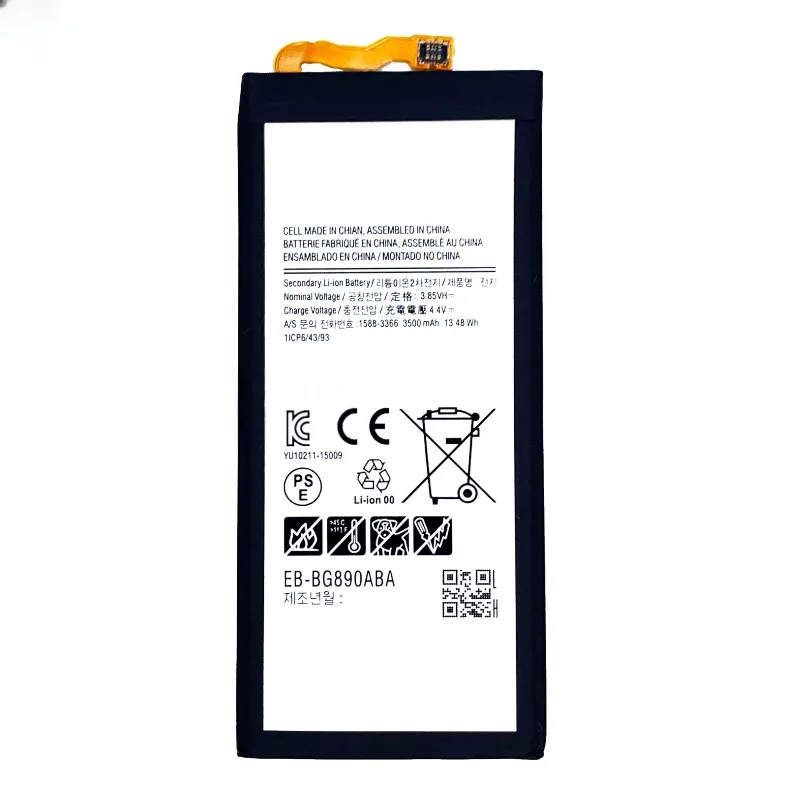 EB-BG890ABA 3500mAh  High-capacity Mobile Phone Battery for Samsung Galaxy S6/G807 Lithium Rechargeable Battery
