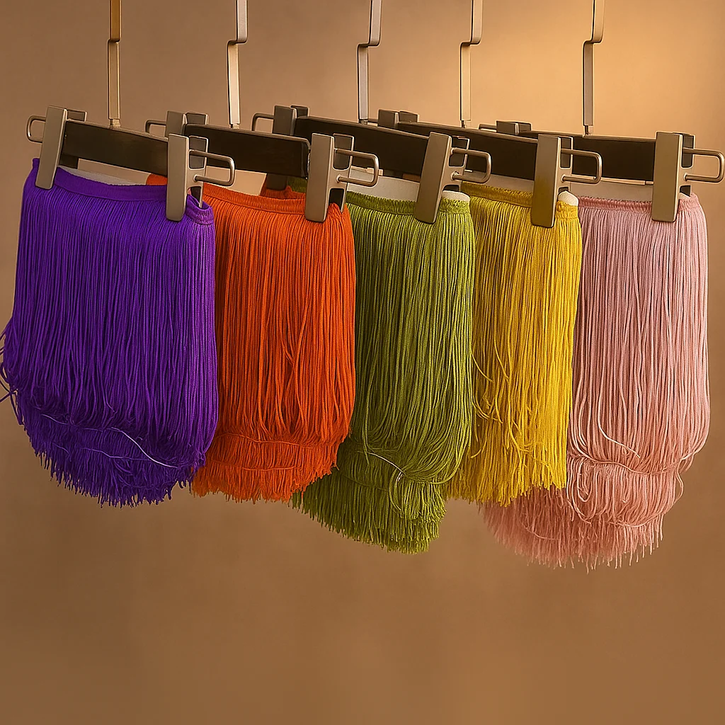 15cm Polyester Tassel Fringe for Sewing Curtains Dresses Tassels Trim Lace Ribbon Stage Garment Fringes Fabric Accessories