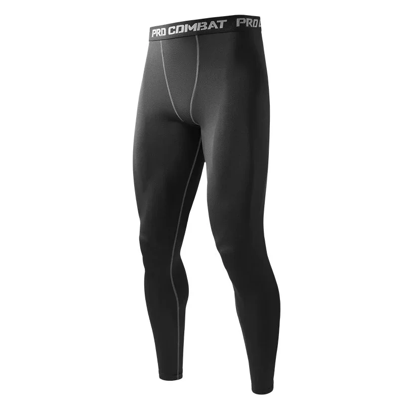 

Мужские компрессионные леггинсы для бега, легкой атлетики и баскетбола, весна 2026: высокоэластичный быстросохнущий базовый слой