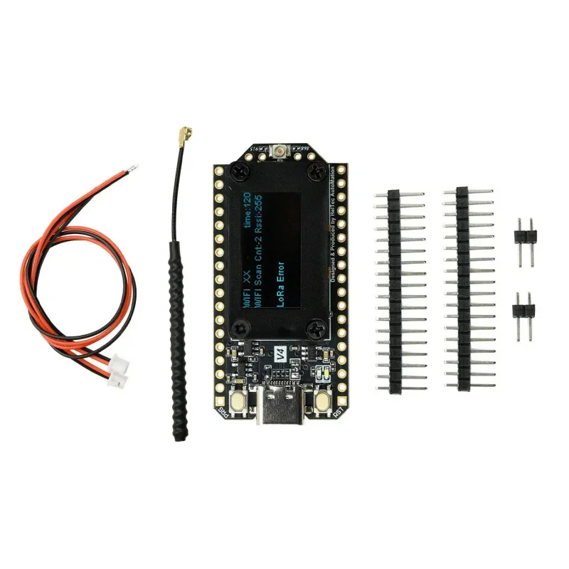 AvaCoreLora32 V4 ESP32-S3R2 Low Power IoT Module BT Wireless 0.96 Inch OLED Screen Type-C Interface For Smart Electronics Projec