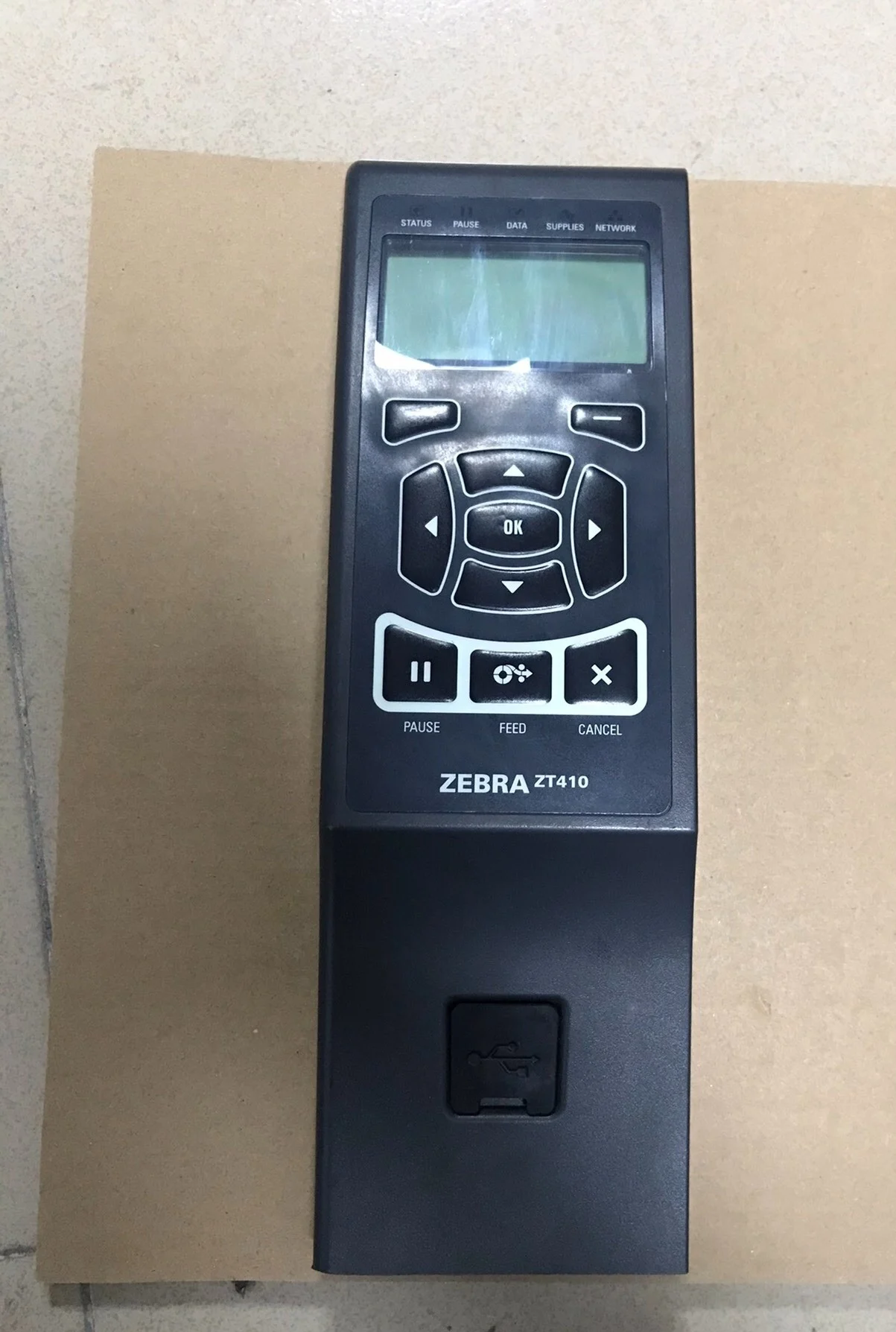 ZEBRA Color Control Panel ZT410. This item is for ZT410 Printers That Include The Letter A in Their Part Number