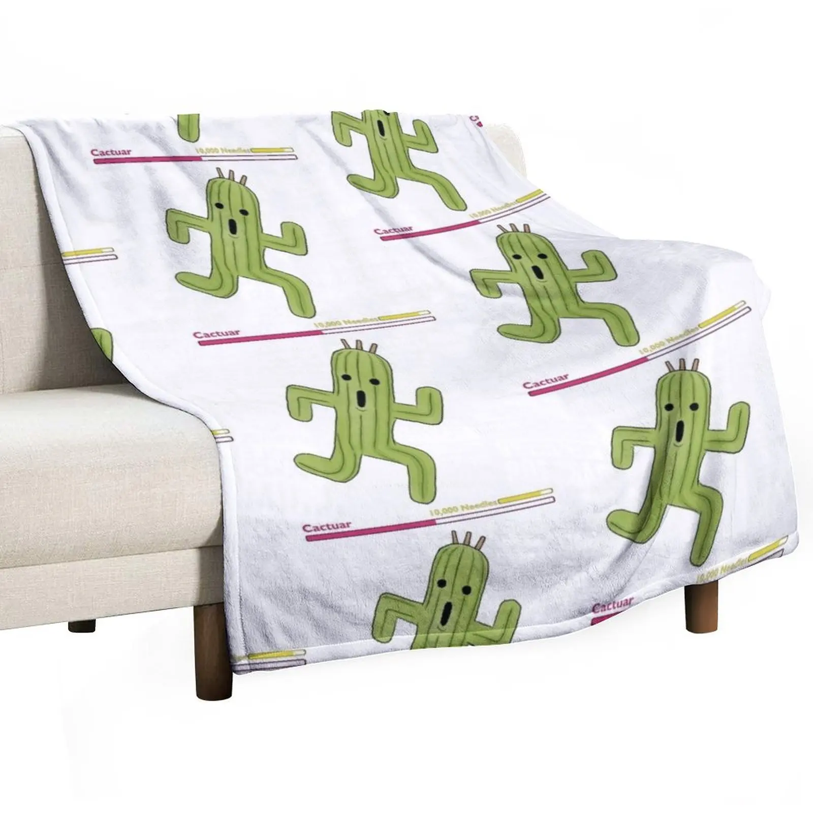 Cactuar Throw Blanket Summer decorative Blankets