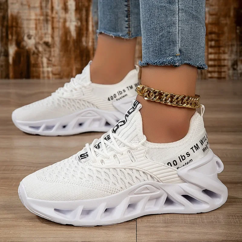 أحذية رياضية نسائية من YRZL أحذية مسطحة كاجوال قابلة للتنفس أحذية رياضية نسائية مريحة للنساء أحذية رياضية للجري #5