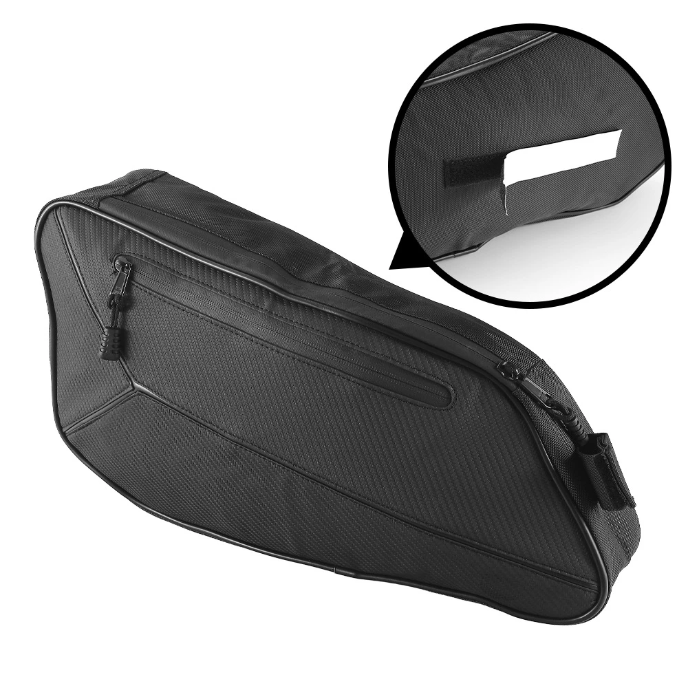 

Car Side Storage Bag Side Door Bag with Zipper Water-resistant 2015-2024 for Polaris Slingshot SL S LE SLR GT Black