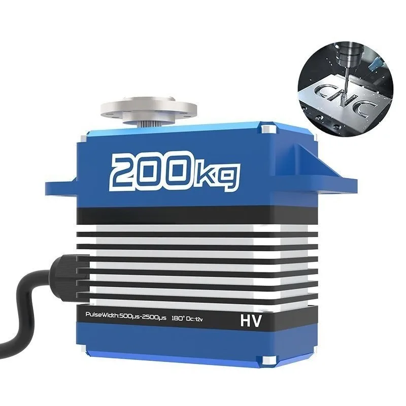 High torque brushless servo, suitable for industrial equipment, with servo arm, equipment modification and replacement