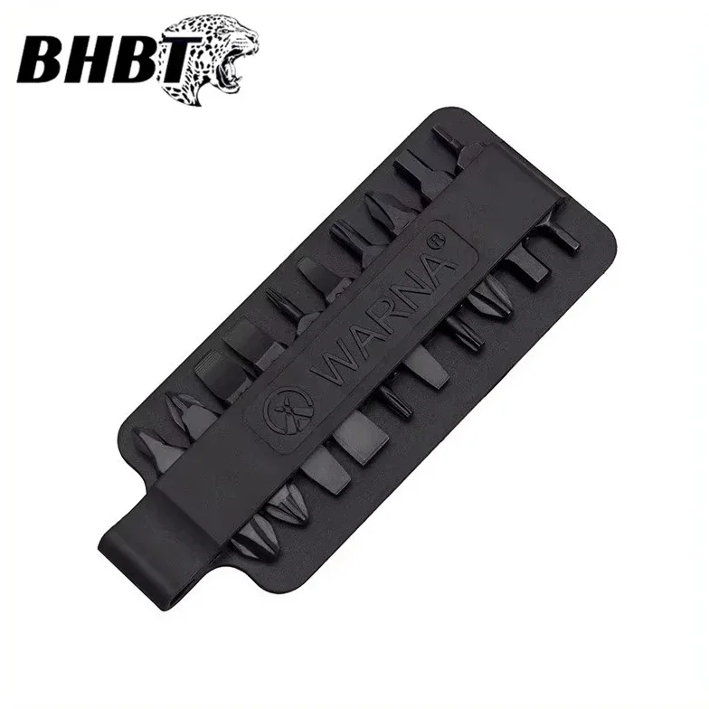 BHBT 10PCS/Set Double-Headed Flat Screwdriver Bit S2 Alloy Steel Accessory Kit for NexTool Pocket Tool E1 Captain Multi Tool