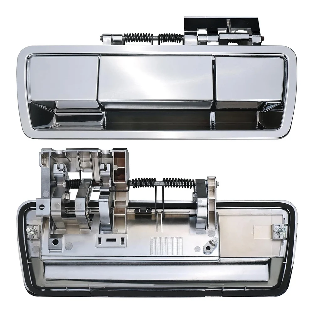 

Car Rear Tailgate Release Handle Assembly Without Camera Hole for Nissan Armada 2004-2013 90606-ZZ90E 90606-ZQ78A Chrome