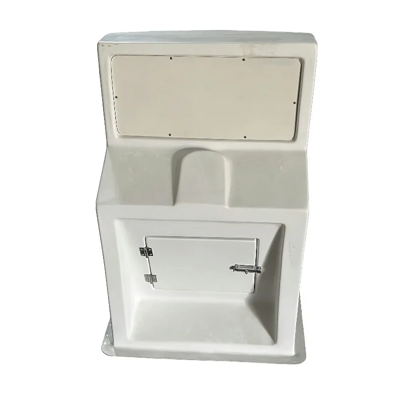 Fiberglass-reinforced marine console for a variety of vessels