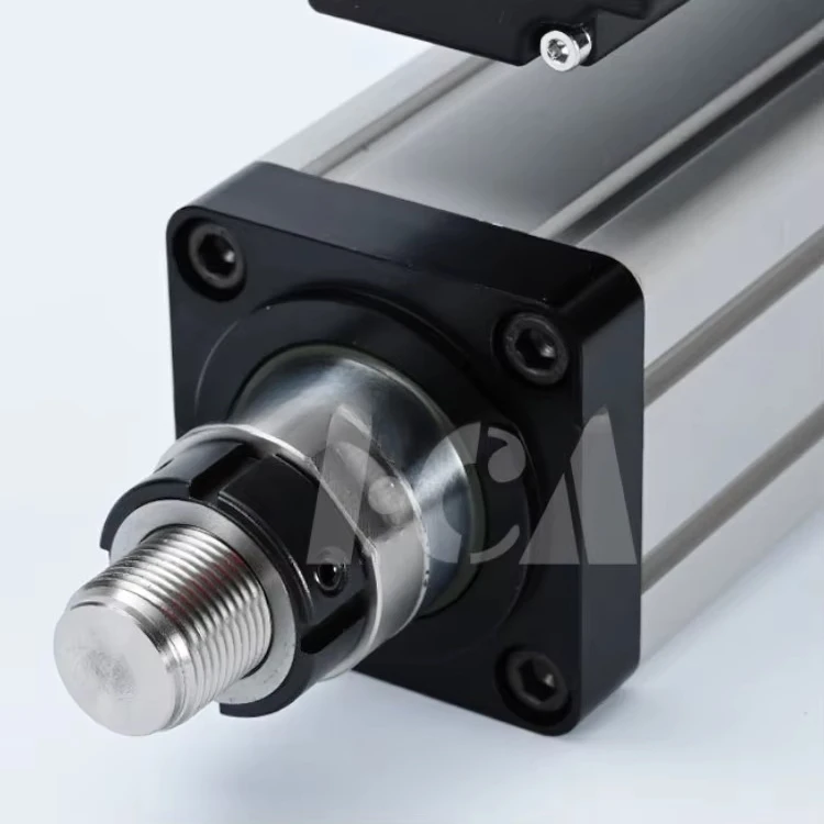 Hub 100mm 35 Tonnen Großer Schub Faltbarer Servo-Elektrozylinder Industrieller Geräuscharmer Explosionsgeschützter Teleskopzylinder