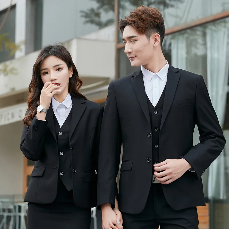 Men Suit Blazers For Wedding 3 Pieces 2 Sets Elegant Luxury Business Vest Pants Coats 2024 Formal Jackets Korean Free Shipping