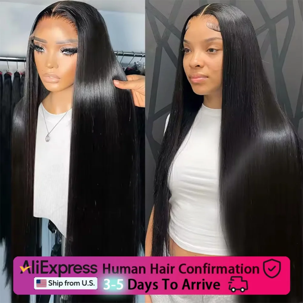 250 densidade 13x4 13x6 osso transparente em linha reta 20 42 polegadas frente do laço perucas de cabelo humano brasileiro perucas frontais para mulher