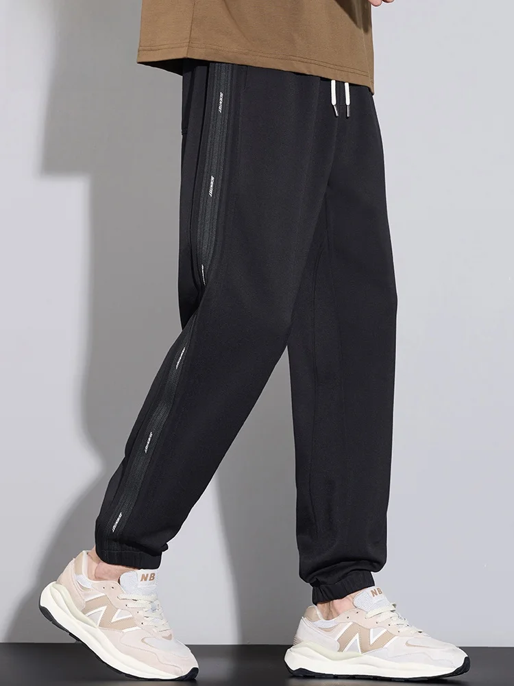 

Мужские повседневные брюки Spirit Ice Silk, летние спортивные длинные брюки Qui Dry Cool Feeling, свободный крой Faion Urban Sle