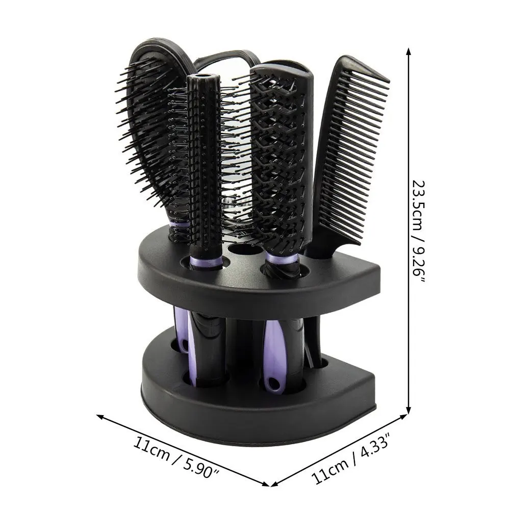 4/5 Pieces Hair Comb Mirror Set Air Cushion Curly Hair Ribs Comb Girls Special Smooth Hair Massage Fluffy Comb