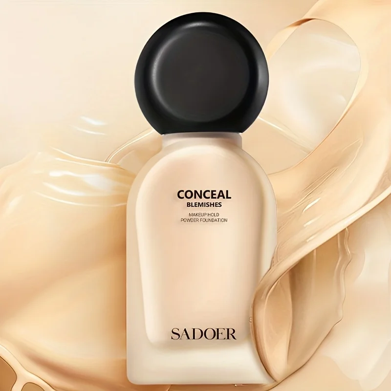 50ml ルミナスコンシーラーと長持ちするファンデーション、軽量で繊細、肌にくっつかず、簡単に輝くようなヌードメイクを実現、様々な肌タイプに適しています。