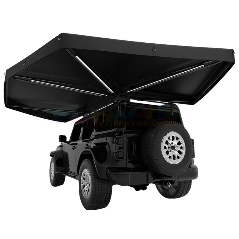 

Hot Selling 270 Degree Car Foxwing Standing Toldo Para Automovil Outdoor 270 Awning With Aluminum Campi High Quality