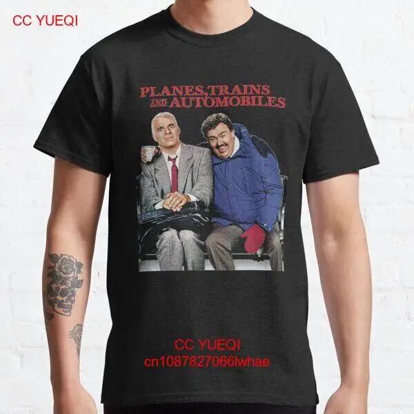 Comedy film-aerei treni e automobili t-shirt classica