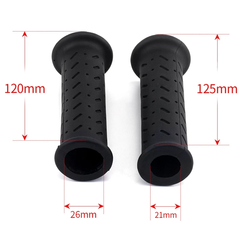 Motorcycle Rubber Handlebar Non-Slip Handle Grip For Triumph Tiger 1200 1050/Sport 800 XC/XCX/XR/ZRT/XRX 1200 Scrambler-A17M