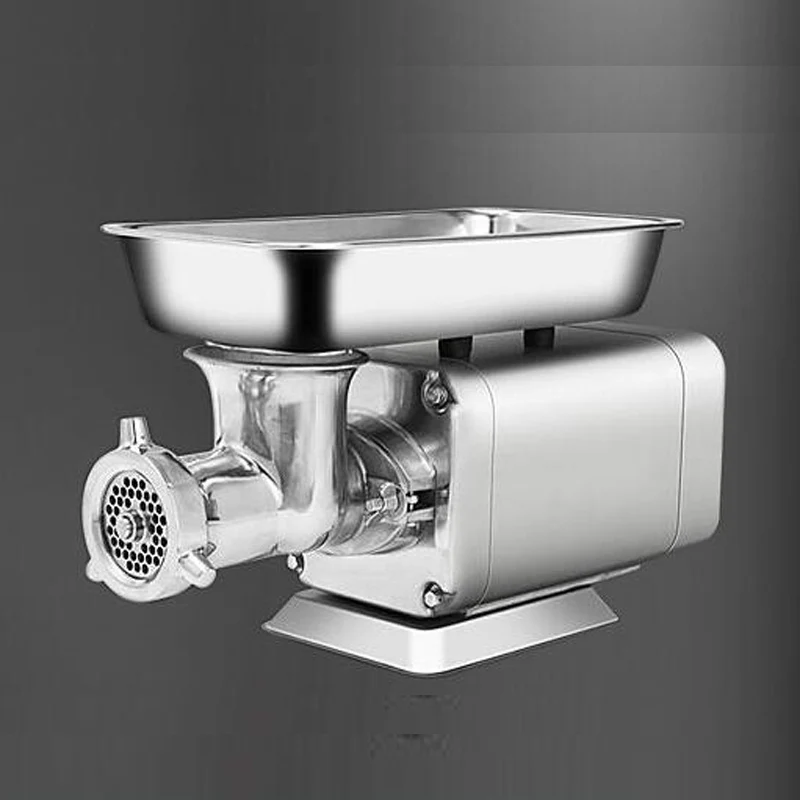 240kg/H Desktop High-Power Meat Grinder Commercial Stainless Steel Meat Grinding Machine Multi-Function Electric Sausage Machine