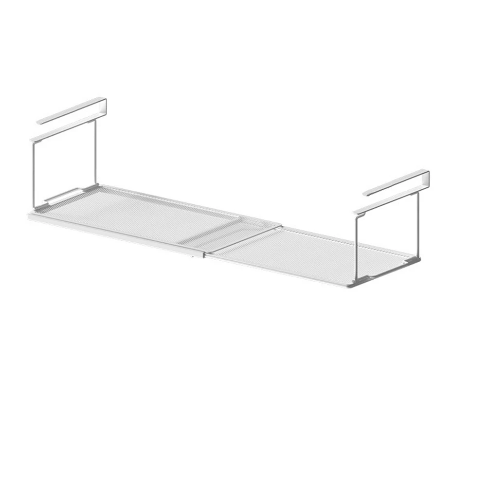 

Cabinet Shelf Organizer Expandable Storage Basket Robust Material Space Saver Stylish Design 38.5 70.5cm*21*13cm