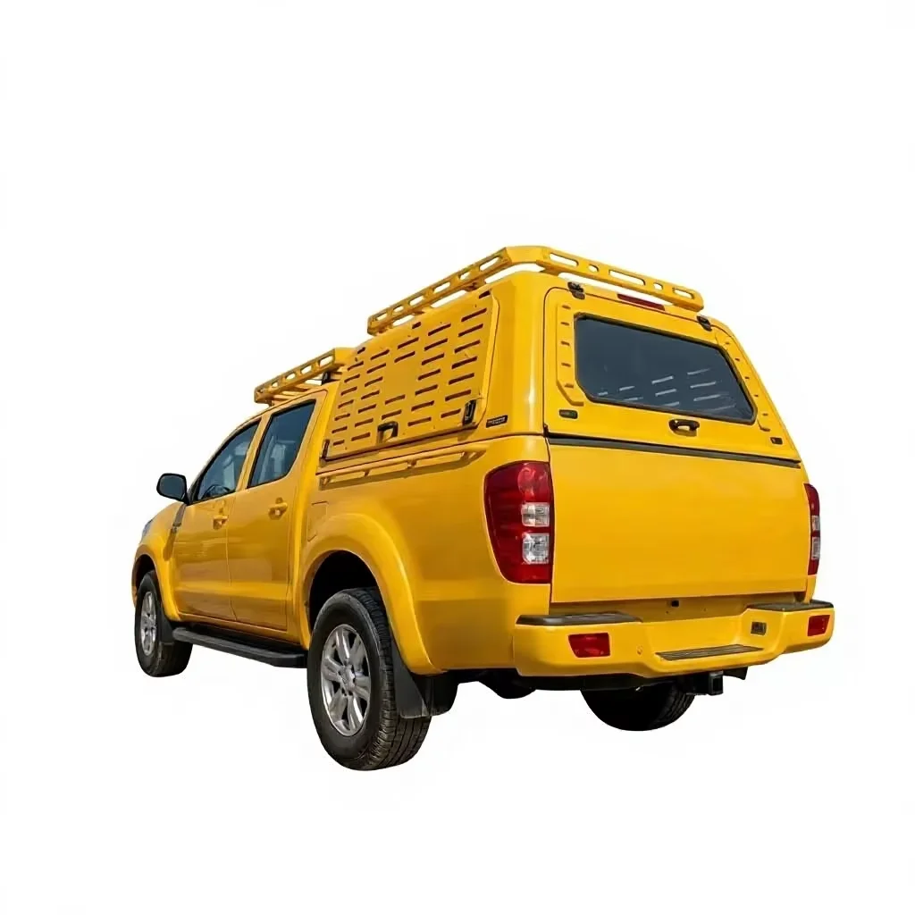 Professional Aluminum High Roof Pickup Canopy for Great Wall Wingle 6 GWM Steed 6 Customized Heavy Duty Waterproof Truck Topper