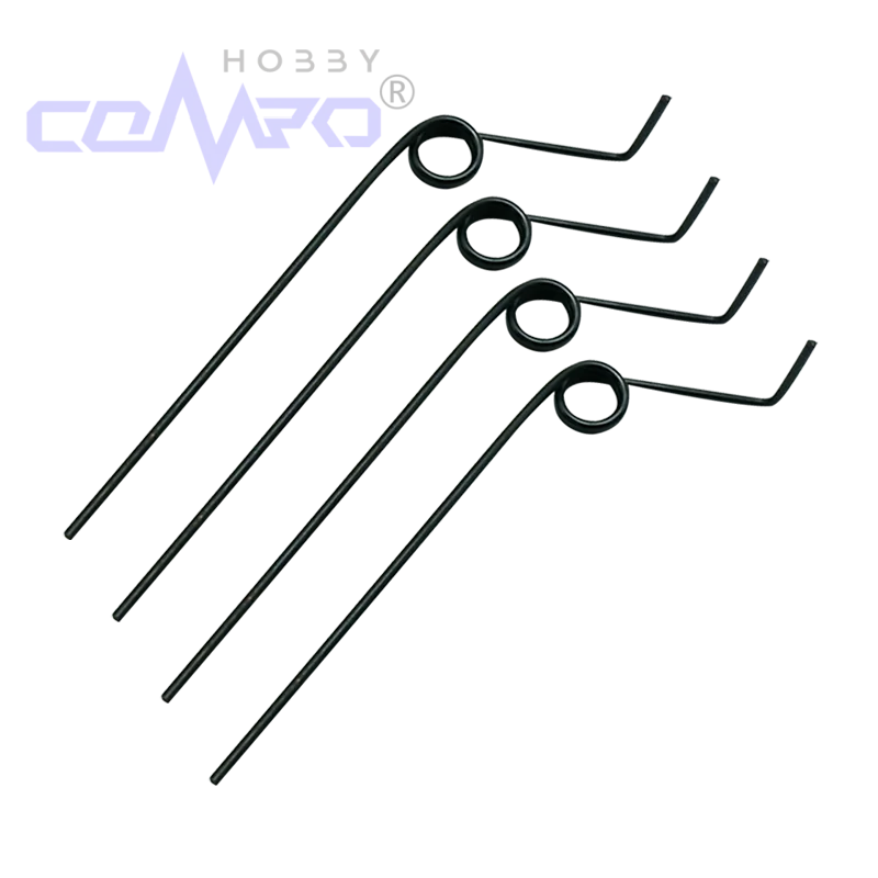 Supports de roue arrière/accessoires de train d'atterrissage de queue/feuille de plastique à ressort pour accessoires Rc 5 pièces