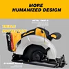 무선 원형 톱, DEWALT 20V MAX 배터리용, 7-1/4 인치 브러시리스 전원 원형 톱, 0-50 도 경사 기능, 경량 3