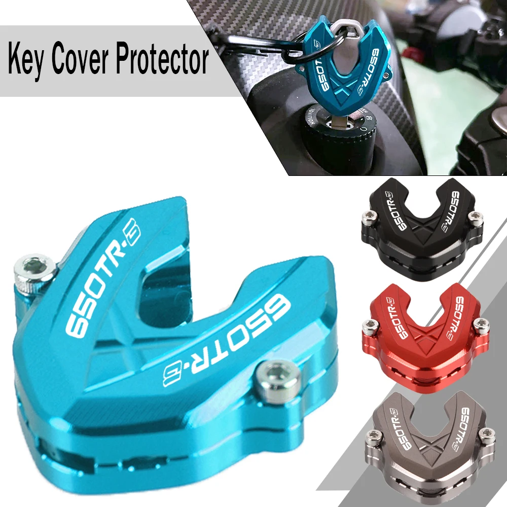 

2024 Motorcycle Accessories Keychain Key Cover Cap FOR CFMOTO CF MOTO 650TRG 650 TRG 2021 2022 2023 Keys Case Shell Protector