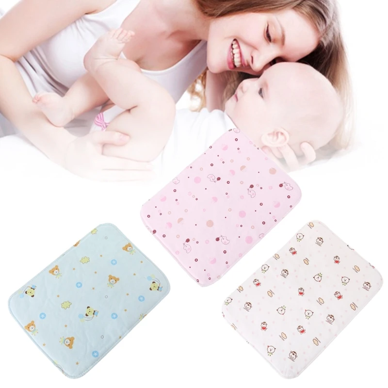 Baby Changing Pad Reusable Waterproof Stroller Diaper Folding Soft Mat Washable