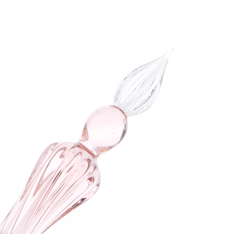 빈티지 글라스 딥핑 펜 시그니처 필링 잉크 만년필 선물 상자 포함