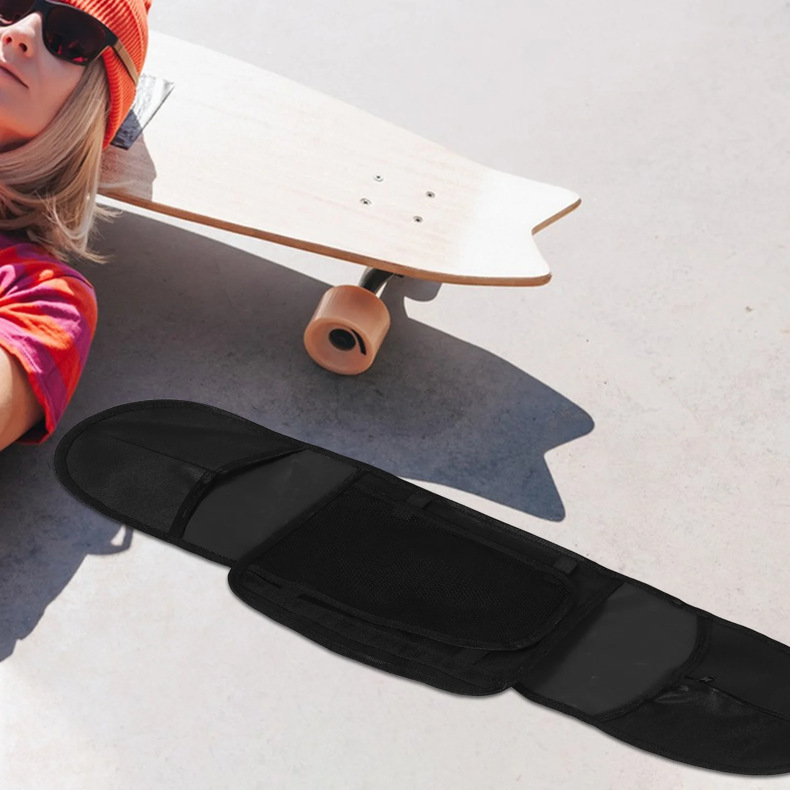متعددة الوظائف لوح التزلج الكتف الحقيبة المحمولة لوح التزلج حقيبة حمل مريحة التخزين المنظم التزلج في الهواء الطلق