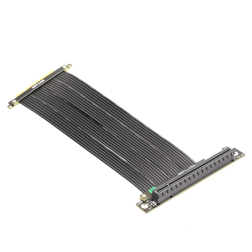 PCI Express PCI-E 4.0 Riser Card Extender Gen4 8x to 16x Slot Riser Adapter Extension Cable PCIe x8 x16 Riser For GPU BTC Mining