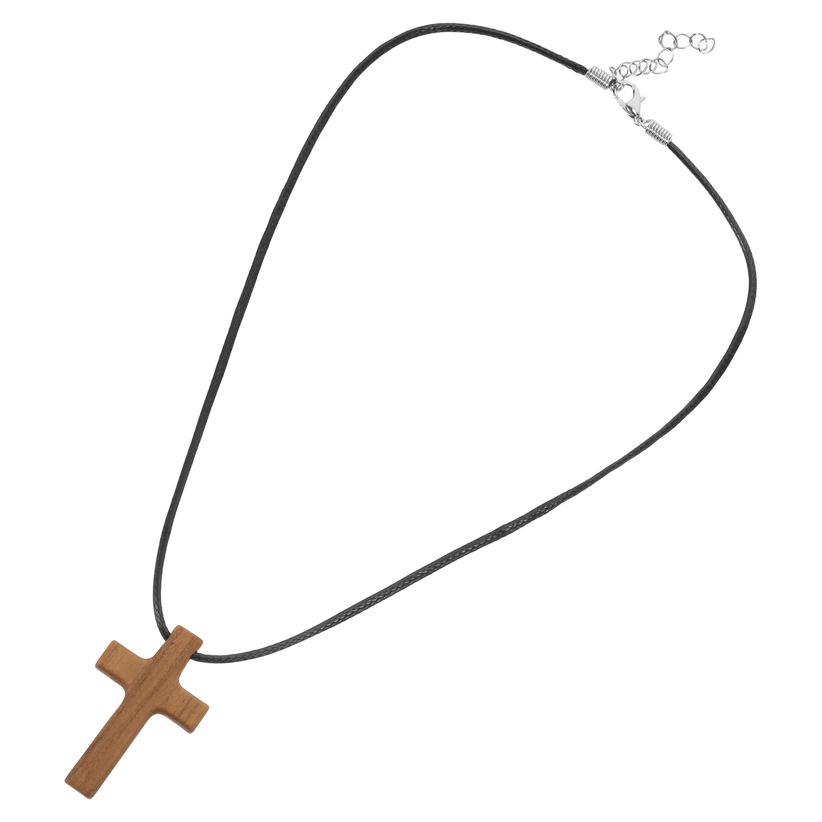 Perhiasan Iman Kristen dari Kayu yang Indah dengan Keahlian Kerajinan yang Luar Biasa, Hadiah Unisex untuk Dia dan Dia, Aksesori Bergaya