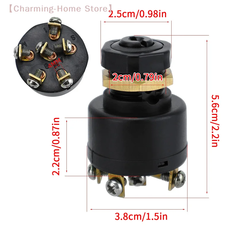 

【M】12 В 3-позиционный переключатель зажигания и стартера с 2 клавишами для подвесных двигателей Mariner & Mercury с электрическим дросселем, нажимным дросселем