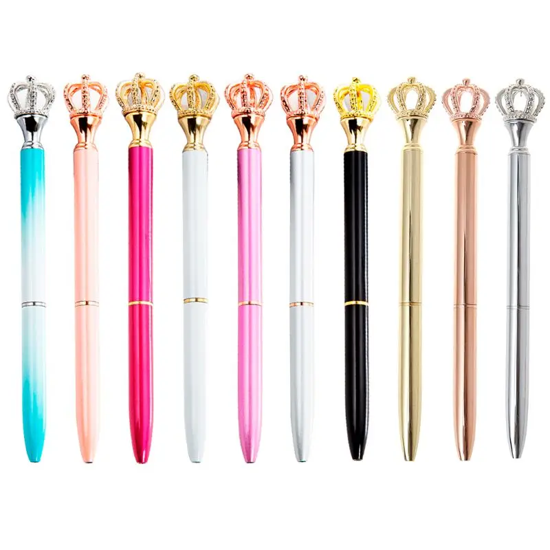 ประณีต Shining ปากกาลูกลื่นคริสตัลเพชรการเขียนเครื่องมือ Office Suppli