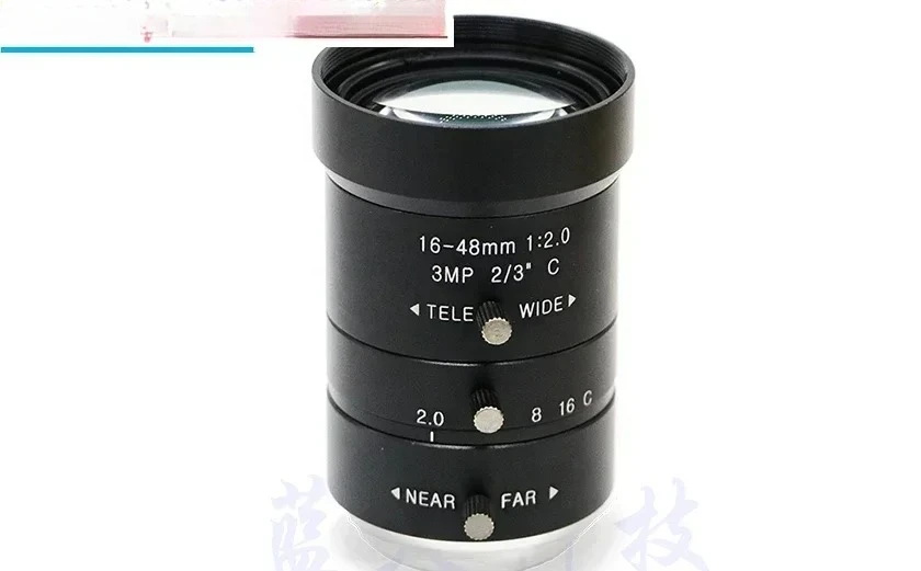 

High definition C-port manual zoom industrial lens 2/3 1/2 inch industrial camera intelligent machine vision detection