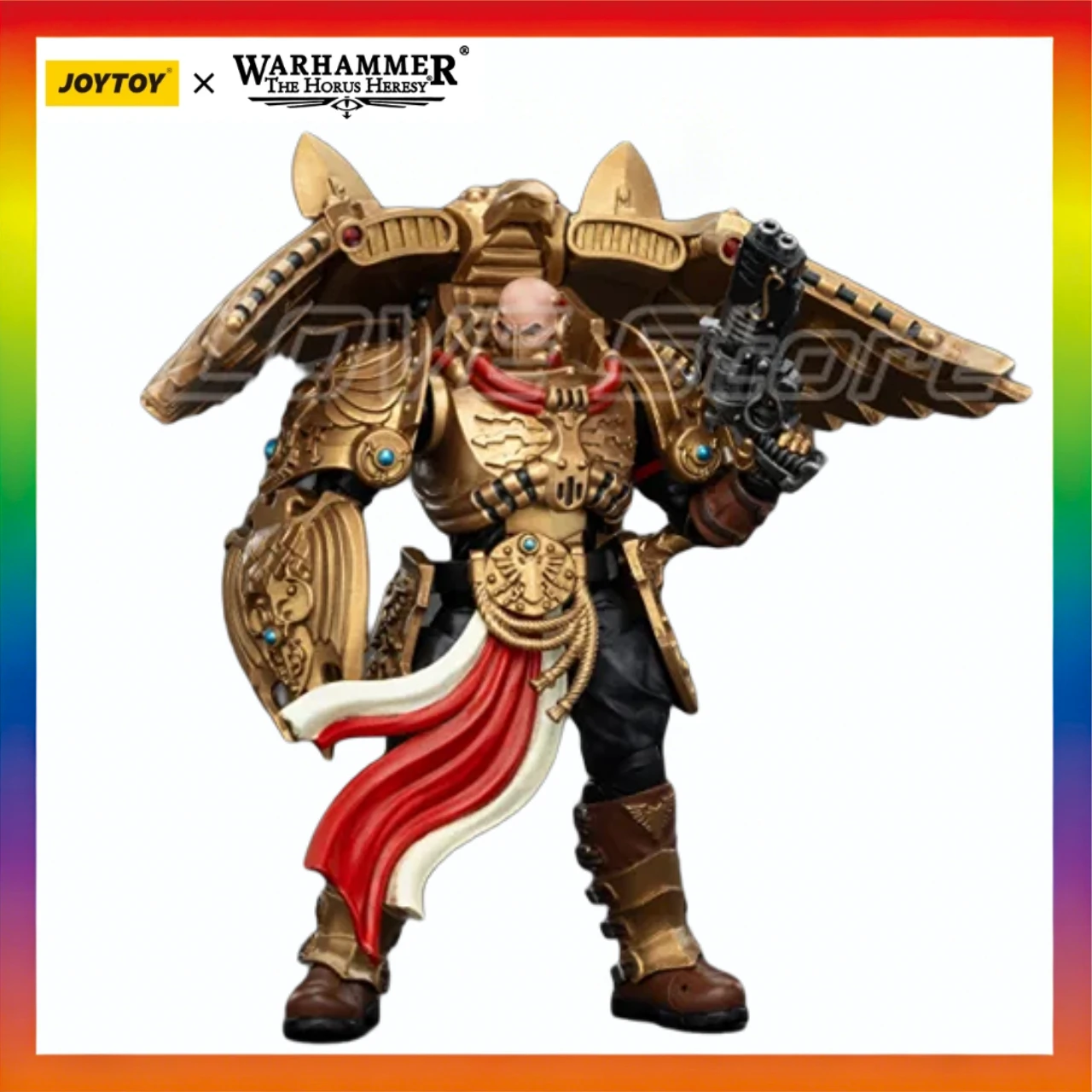 

In Stock Original JOYTOY 40K Legio CustodesCustodian Venatari SquadVenatari with Kenetic Destroyer 2 1/18 Action Figure Model