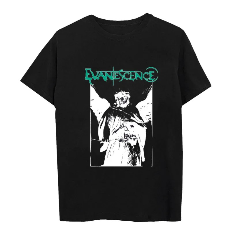 Evanescence Band T Shirt Cotton Black Size S To 3Xl